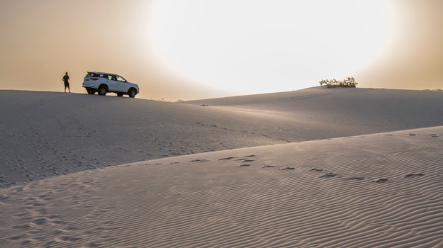 Lunar Landscape: The Desert
