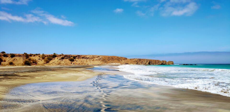 The beaches of the island of Maio are a true paradise.
