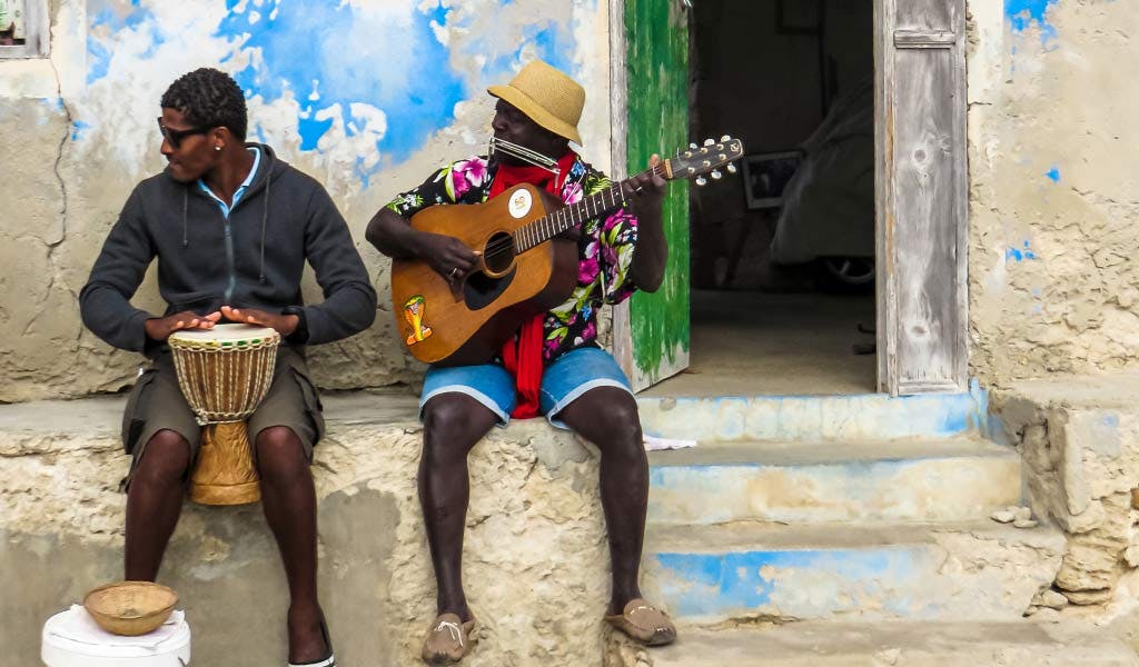 An island that creates music and poetry
